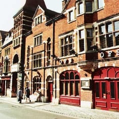 The Old Fire Station is the site of the synagogue of 1878