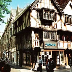 Zacharias was a well known Jewish business in the Corn Market in the late 19th century selling coats and waterproofs