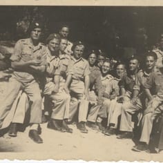 Izzy Rubinstien in the Polish Army During World War II - He was eventually sent to a concentration camp