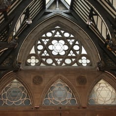 Bradford Wool Hall - Star of David Morif Windows