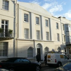 Former Synagogue at Devonshire Place established 1824, re-designed by David Mocatta in 1838