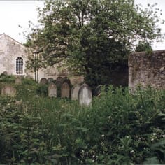 Bath Jewish Cemetery - Interior looking east