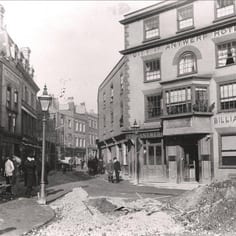 The Shop of Henry Hart (Left of Picture) the notable Jewish Mayor and Alderman of Canterbury