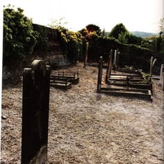 Dover Cemetery - Burial plot for the seven Jewish victims of the WA Sholten - only one recieved a memorial (front of picture)