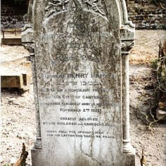 Dover Jewish Cemetery - Tombstone of Henry Hart, Mayor and Alderman of Canterbury