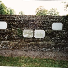 Dover Jewish Cemtery - Other marble plaques from the walls of old Dover Synagogue
