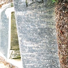 Florence Place Cemetery - Tombstone to Levi Emanuel Cohen, Founder of the Brighton Guardian Newpaper (1827)