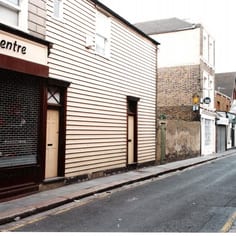 Sheerness - The entry to the little known Hope Street Jewish Cemetery