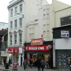Cinescene Cinema (Now Burger King) -  North StreetPart of Myles and Trudie Byrne's cinema chain 1979 - 1983