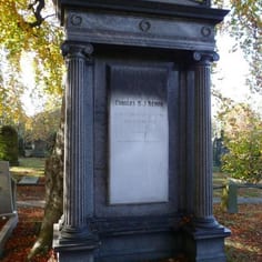 Charles Semon Tombstone(Semon was Bradford's first foreign-born Mayor in 1864)