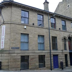'Atomik House' 4 Burnett Street (The Bradford Design Exchange) - David Heyn's warehouse, 1859 (Named by Sidney Silver)