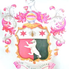 Jacob Behren's Coat of Arms from his original Letters Patent