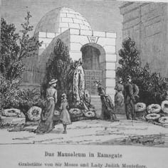 A Comtemporary depiction of the Moses Montefiori Mausoleum