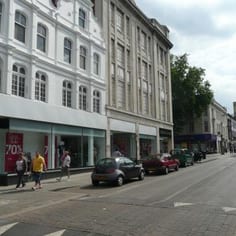 22 Northgate - Ephraim Samuel Joseph (Mayor of Gloucester) and Jacob Moses (b. 1812 Gloucester) both lived at a property at this address in the 1850s (he was a silversmith and pawnbroker )