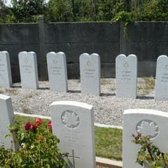 Jewish Slave Worker Graves at Dannes Cemetery (row at rear, behind Commonwealth War Graves)