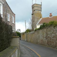 The Luftwaffe Tower at St Annes; one of the most visible reminders of German occupation in St Annes.