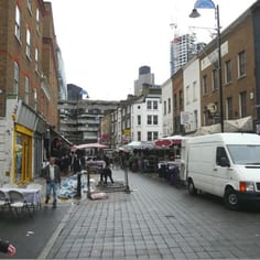 Petticoat Market, Middlesex Street a famous Jewish market.