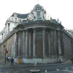 The Bank of England, Threadneedle Street believed to be the site of one of Aaron of Lincoln's Houses