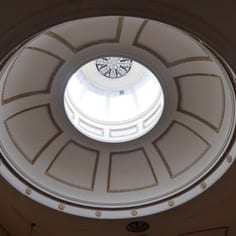 The elegant Dome in Cheltenham Synagogue