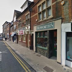 Morris Lissack's Home.  Lissack was one of the leading Jewish figures in Bedford and fought for Jewish equality. (Image from Google Earth)