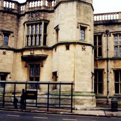 The north west tower of Christ Church was the site of the medieval synagogue