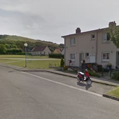The site of part of Lager Gneisenau / Freudenthal at Residence de la Colline, Camier. Lager Gneisenau was an SS Camp with Jewish inmates and Freudenthal a volunteer camp.
