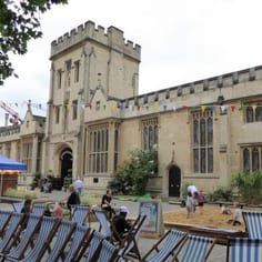 The 1833 frontage of Bedford Modern School, now the Harpur Centre, once the focus of a Jewish emancipation fight to reinstate Jewish children to the benefits of the Harpur Trust.
