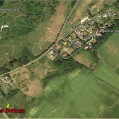 The British situation map shows an additional OT camp and hospital, at a location the Germans called 'Borkumhauser' near Borkum, and set around Barrackmaster's Lane.  The nature of its occupants and use are not clear,though the camp was close to the house occupied by the superintendent of all of the OT Works.