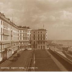 The former Albany Hotel, at Robertson Terrace, was one of the largest and grandest Jewish hotels in St Leonards.