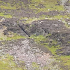 Newland Valley Long Works - Here the German Miners first saw copper and mined the vein as an open cast working to a depth of 70 feet.