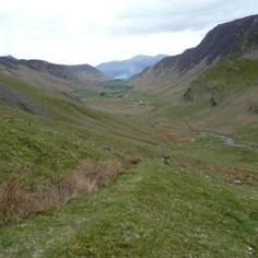The Newlands Valley - a key site for the German mining activities which supplied Gaunse's smelter.  Gaunse would have visited these sites.