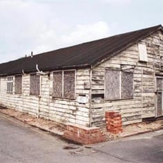 Hut 8, in its original state, before restoration. Irving John (Jack) Good. Worked under Alan Turing in Hut 8.