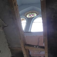Merthyr Synagogue - a study in dereliction.