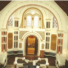 Chatham Memorial Synagogue Interior (Ph. G. Lancaster)