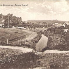 Postcard showing location of 'Kismet' (and modern day Kismet Park) courtesy of Canvey Island Archive